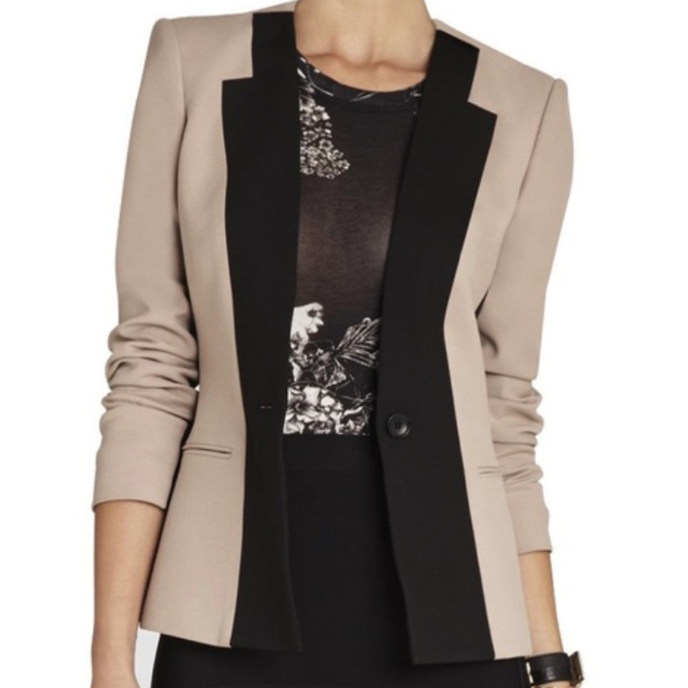 BCBG Rowe Color-Blocked Blazer